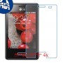 [4 יחידות] LG Optimus L3 II E430 מגן מסך נאנו זכוכית 9H סקרין מובייל