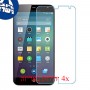 [4 יחידות] Meizu MX3 מגן מסך נאנו זכוכית 9H סקרין מובייל