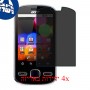 [4 יחידות] Acer beTouch E140 מגן מסך הידרוג'ל פרטיות (סיליקון) סקרין מובייל