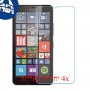 [4 יחידות] Microsoft Lumia 640 XL מגן מסך נאנו זכוכית 9H סקרין מובייל