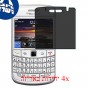 [4 יחידות] BlackBerry Bold 9780 מגן מסך הידרוג'ל פרטיות (סיליקון) סקרין מובייל