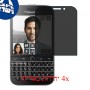 [4 יחידות] BlackBerry Classic מגן מסך הידרוג'ל פרטיות (סיליקון) סקרין מובייל