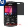 [4 יחידות] BlackBerry Curve 9370 מגן מסך הידרוג'ל פרטיות (סיליקון) סקרין מובייל
