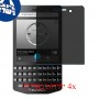 [4 יחידות] BlackBerry Porsche Design P9983 מגן מסך הידרוג'ל פרטיות (סיליקון) סקרין מובייל
