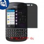 [4 יחידות] BlackBerry Q10 מגן מסך הידרוג'ל פרטיות (סיליקון) סקרין מובייל