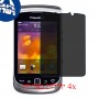 [4 יחידות] BlackBerry Torch 9810 מגן מסך הידרוג'ל פרטיות (סיליקון) סקרין מובייל
