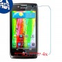 [4 יחידות] Motorola RAZR V MT887 מגן מסך נאנו זכוכית 9H סקרין מובייל