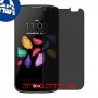 [4 יחידות] LG K3 מגן מסך הידרוג'ל פרטיות (סיליקון) סקרין מובייל
