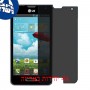 [4 יחידות] LG Optimus F3 מגן מסך הידרוג'ל פרטיות (סיליקון) סקרין מובייל