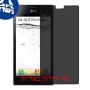 [4 יחידות] LG Optimus GJ E975W מגן מסך הידרוג'ל פרטיות (סיליקון) סקרין מובייל