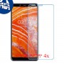 [4 יחידות] Nokia 3.1 Plus מגן מסך נאנו זכוכית 9H סקרין מובייל