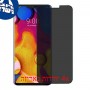 [4 יחידות] LG V40 ThinQ מגן מסך הידרוג'ל פרטיות (סיליקון) סקרין מובייל