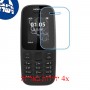 [4 יחידות] Nokia 105 (2017) מגן מסך נאנו זכוכית 9H סקרין מובייל