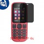 [4 יחידות] Nokia 101 מגן מסך הידרוג'ל פרטיות (סיליקון) סקרין מובייל