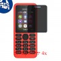 [4 יחידות] Nokia 130 Dual SIM מגן מסך הידרוג'ל פרטיות (סיליקון) סקרין מובייל