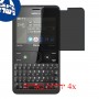 [4 יחידות] Nokia Asha 210 מגן מסך הידרוג'ל פרטיות (סיליקון) סקרין מובייל
