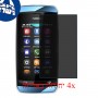 [4 יחידות] Nokia Asha 305 מגן מסך הידרוג'ל פרטיות (סיליקון) סקרין מובייל