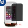 [4 יחידות] Nokia C2-03 מגן מסך הידרוג'ל פרטיות (סיליקון) סקרין מובייל