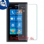 [4 יחידות] Nokia 800c מגן מסך נאנו זכוכית 9H סקרין מובייל