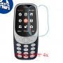 [4 יחידות] Nokia 3310 (2017) מגן מסך נאנו זכוכית 9H סקרין מובייל