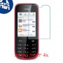 [4 יחידות] Nokia Asha 203 מגן מסך נאנו זכוכית 9H סקרין מובייל