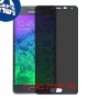 [4 יחידות] Samsung Galaxy Alpha (S801) מגן מסך הידרוג'ל פרטיות (סיליקון) סקרין מובייל