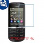[4 יחידות] Nokia Asha 300 מגן מסך נאנו זכוכית 9H סקרין מובייל