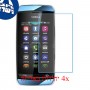 [4 יחידות] Nokia Asha 306 מגן מסך נאנו זכוכית 9H סקרין מובייל