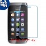 [4 יחידות] Nokia Asha 309 מגן מסך נאנו זכוכית 9H סקרין מובייל