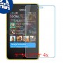 [4 יחידות] Nokia Asha 501 מגן מסך נאנו זכוכית 9H סקרין מובייל