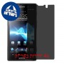[4 יחידות] Sony Xperia ion LTE מגן מסך הידרוג'ל פרטיות (סיליקון) סקרין מובייל