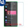 [4 יחידות] Nokia X מגן מסך נאנו זכוכית 9H סקרין מובייל