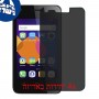 [4 יחידות] Alcatel Pixi 3 (3.5) מגן מסך נאנו זכוכית 9H פרטיות סקרין מובייל