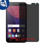 [4 יחידות] Alcatel Pixi 4 (5) מגן מסך נאנו זכוכית 9H פרטיות סקרין מובייל