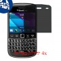 [4 יחידות] BlackBerry Bold 9790 מגן מסך נאנו זכוכית 9H פרטיות סקרין מובייל