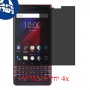 [4 יחידות] BlackBerry KEY2 LE מגן מסך נאנו זכוכית 9H פרטיות סקרין מובייל