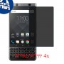[4 יחידות] BlackBerry Keyone מגן מסך נאנו זכוכית 9H פרטיות סקרין מובייל