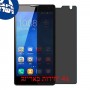 [4 יחידות] Honor 3C מגן מסך נאנו זכוכית 9H פרטיות סקרין מובייל