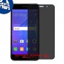 [4 יחידות] Huawei Y3 (2017) מגן מסך נאנו זכוכית 9H פרטיות סקרין מובייל