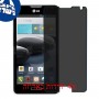 [4 יחידות] LG Optimus F6 מגן מסך נאנו זכוכית 9H פרטיות סקרין מובייל