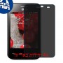 [4 יחידות] LG Optimus L3 II Dual E435 מגן מסך נאנו זכוכית 9H פרטיות סקרין מובייל