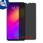 [4 יחידות] Meizu Note 9 מגן מסך נאנו זכוכית 9H פרטיות סקרין מובייל
