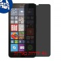 [4 יחידות] Microsoft Lumia 640 XL מגן מסך נאנו זכוכית 9H פרטיות סקרין מובייל