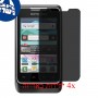 [4 יחידות] Motorola Motosmart Me XT303 מגן מסך נאנו זכוכית 9H פרטיות סקרין מובייל