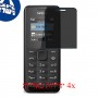 [4 יחידות] Nokia 105 מגן מסך נאנו זכוכית 9H פרטיות סקרין מובייל