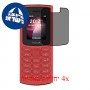 [4 יחידות] Nokia 105 4G מגן מסך נאנו זכוכית 9H פרטיות סקרין מובייל