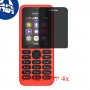 [4 יחידות] Nokia 130 מגן מסך נאנו זכוכית 9H פרטיות סקרין מובייל