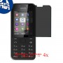 [4 יחידות] Nokia 208 מגן מסך נאנו זכוכית 9H פרטיות סקרין מובייל