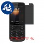 [4 יחידות] Nokia 215 4G מגן מסך נאנו זכוכית 9H פרטיות סקרין מובייל