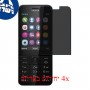 [4 יחידות] Nokia 230 מגן מסך נאנו זכוכית 9H פרטיות סקרין מובייל